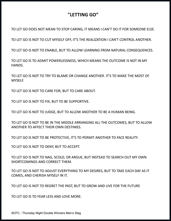 Letting Go thumbnail