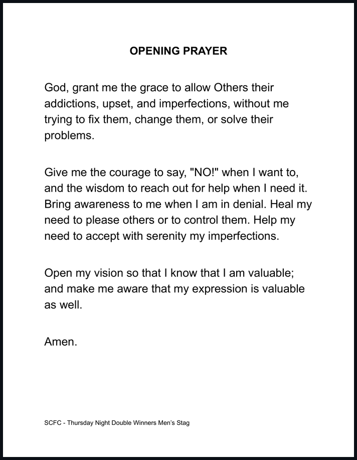 Opening Prayer Reading thumbnail